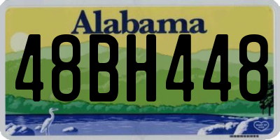 AL license plate 48BH448