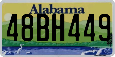 AL license plate 48BH449