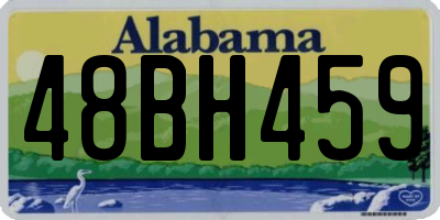 AL license plate 48BH459