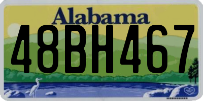 AL license plate 48BH467