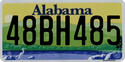 AL license plate 48BH485