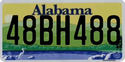 AL license plate 48BH488
