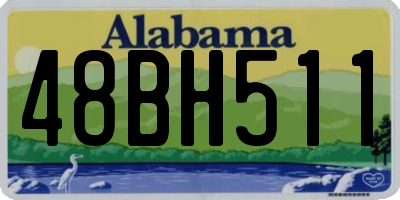 AL license plate 48BH511