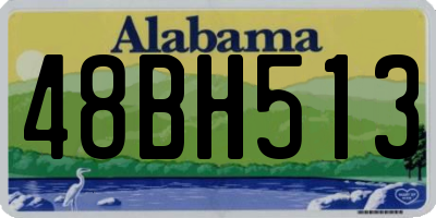 AL license plate 48BH513