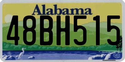 AL license plate 48BH515