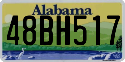 AL license plate 48BH517