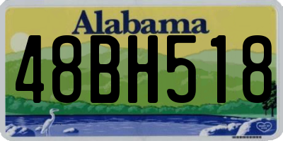 AL license plate 48BH518