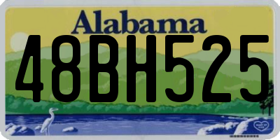 AL license plate 48BH525