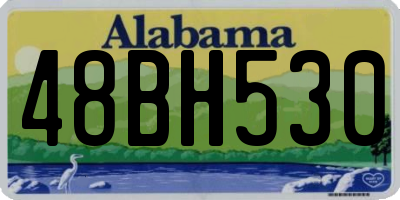 AL license plate 48BH530