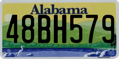 AL license plate 48BH579