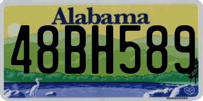 AL license plate 48BH589