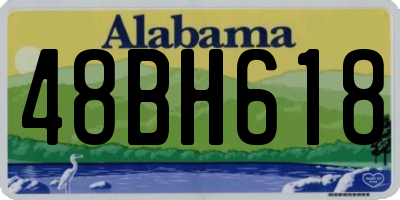 AL license plate 48BH618