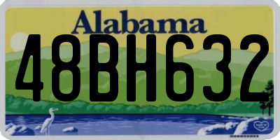AL license plate 48BH632