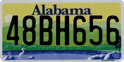 AL license plate 48BH656