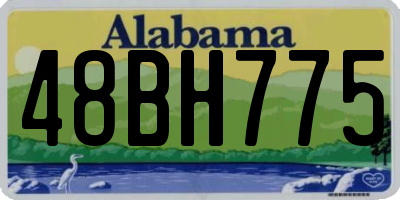 AL license plate 48BH775
