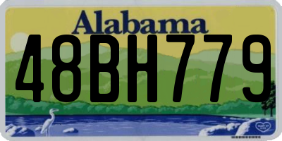 AL license plate 48BH779