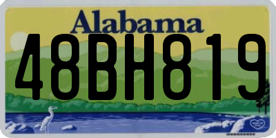 AL license plate 48BH819