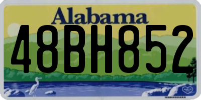 AL license plate 48BH852