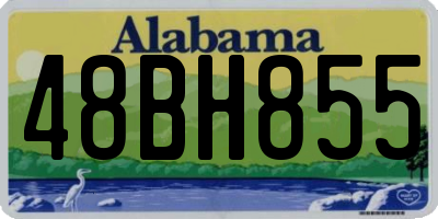 AL license plate 48BH855