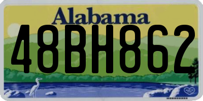 AL license plate 48BH862