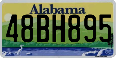 AL license plate 48BH895