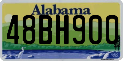 AL license plate 48BH900