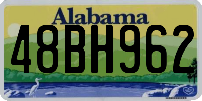 AL license plate 48BH962