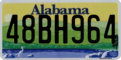 AL license plate 48BH964