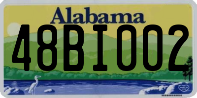 AL license plate 48BI002