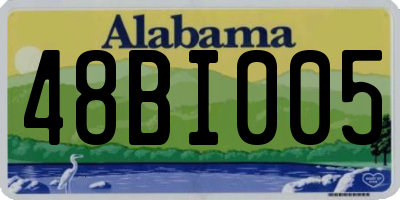 AL license plate 48BI005