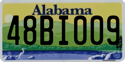 AL license plate 48BI009