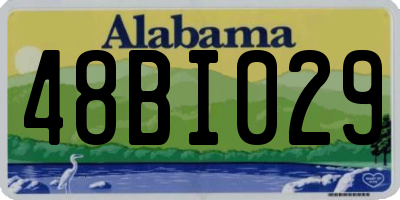 AL license plate 48BI029