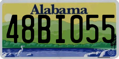 AL license plate 48BI055
