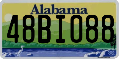 AL license plate 48BI088