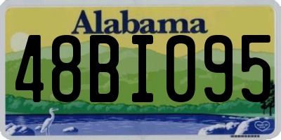 AL license plate 48BI095