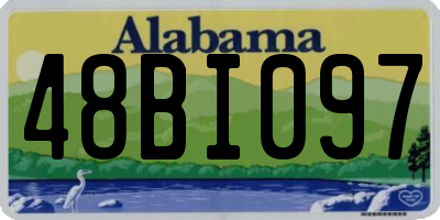 AL license plate 48BI097