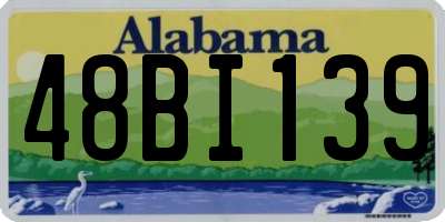 AL license plate 48BI139