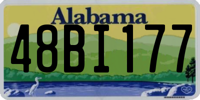 AL license plate 48BI177