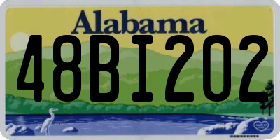 AL license plate 48BI202