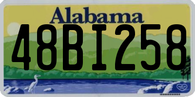 AL license plate 48BI258
