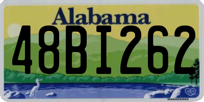 AL license plate 48BI262
