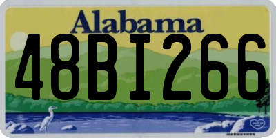 AL license plate 48BI266