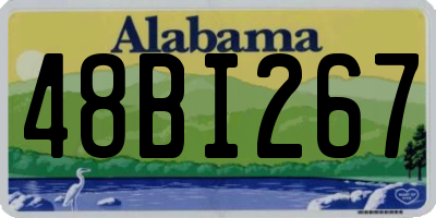 AL license plate 48BI267