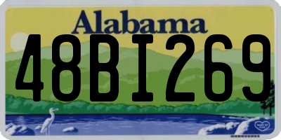 AL license plate 48BI269