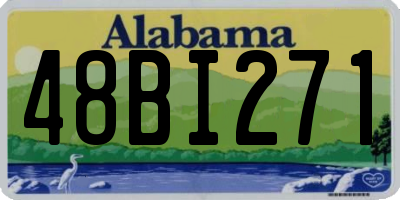AL license plate 48BI271