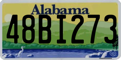 AL license plate 48BI273