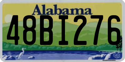 AL license plate 48BI276