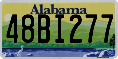 AL license plate 48BI277