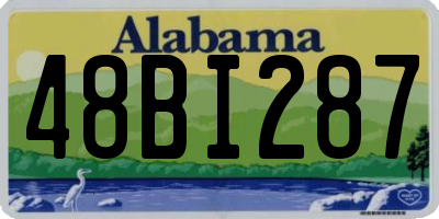 AL license plate 48BI287