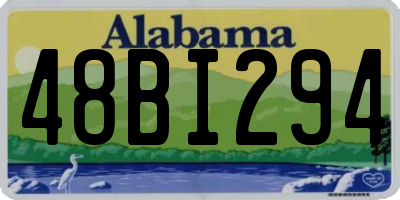 AL license plate 48BI294